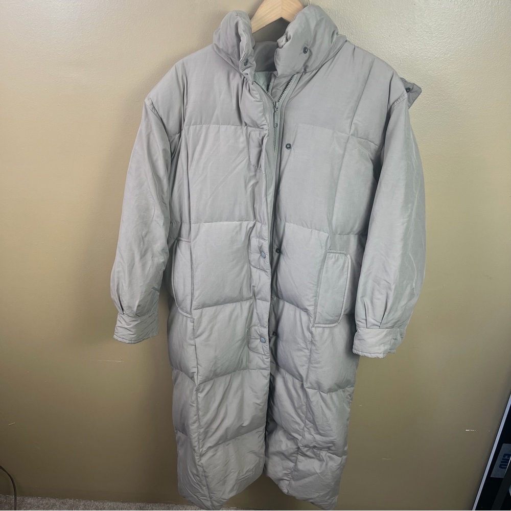 Vintage Eddie Bauer Goose Down Longline Puffer Coat Women's Small